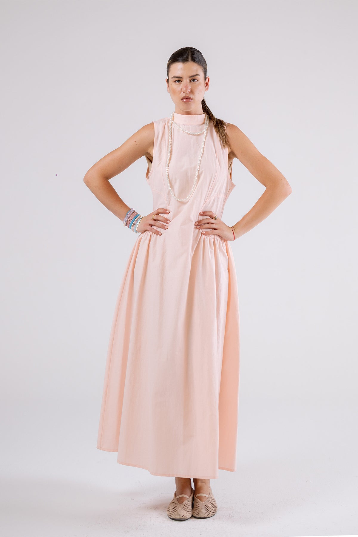 Sleeveless Midi Dress
