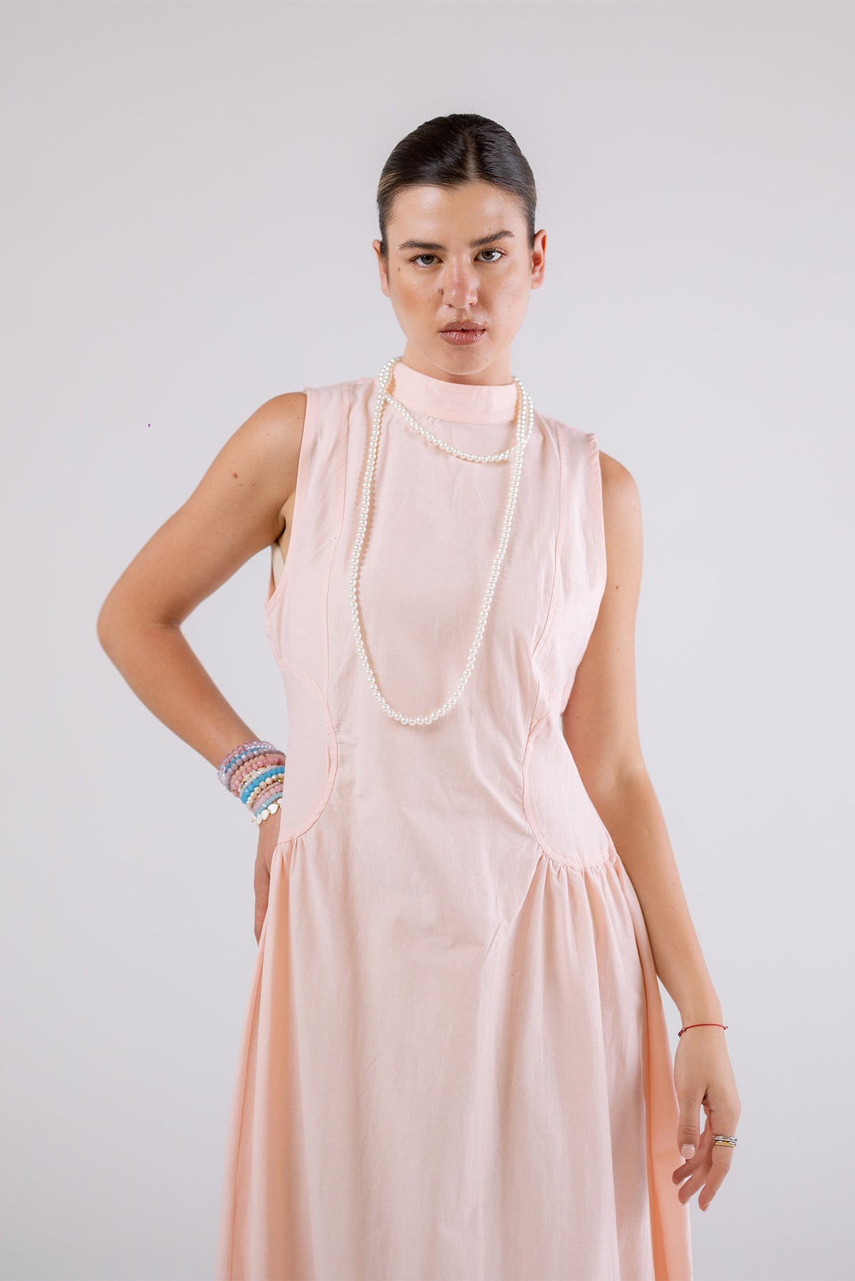 Sleeveless Midi Dress