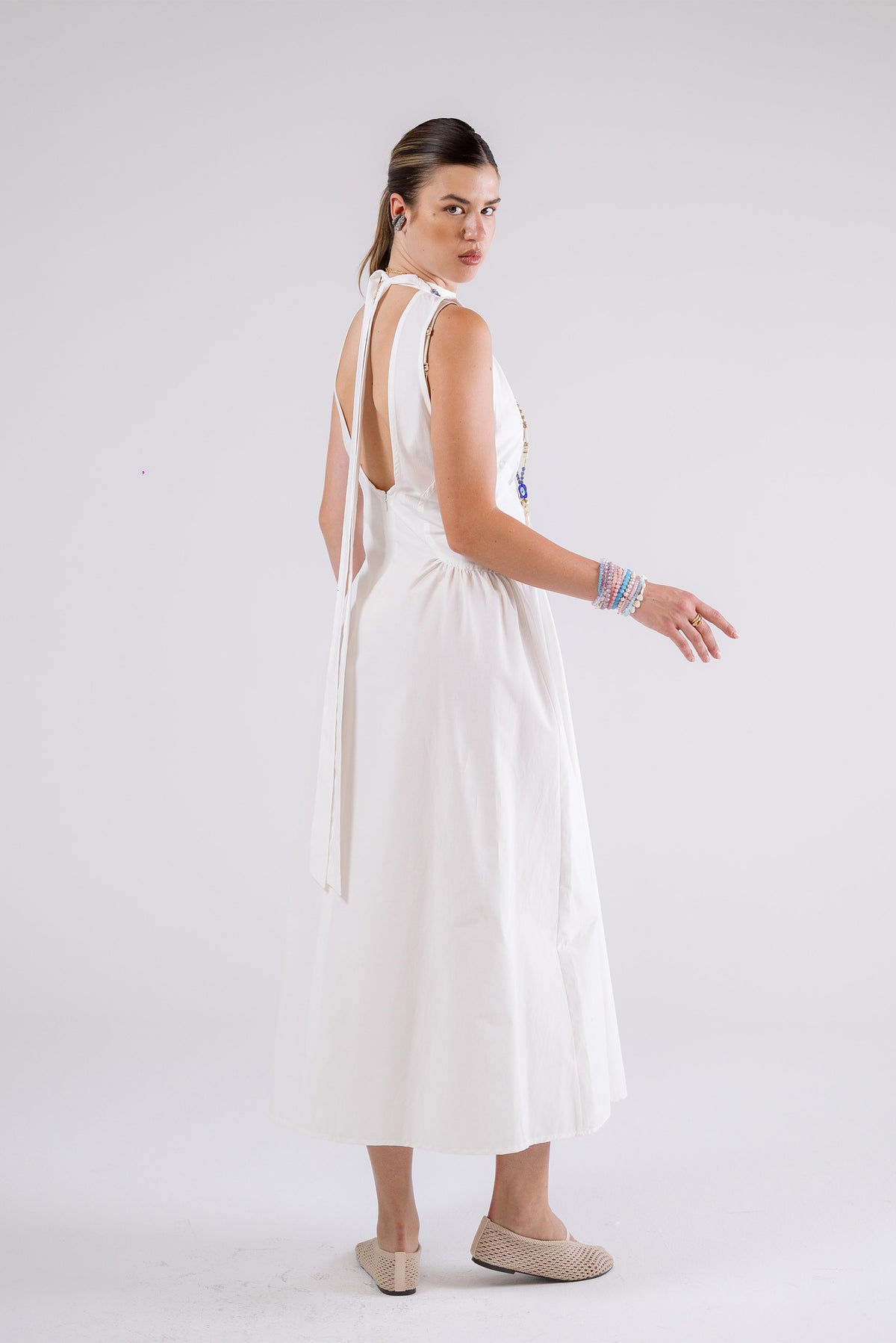 Sleeveless Midi Dress