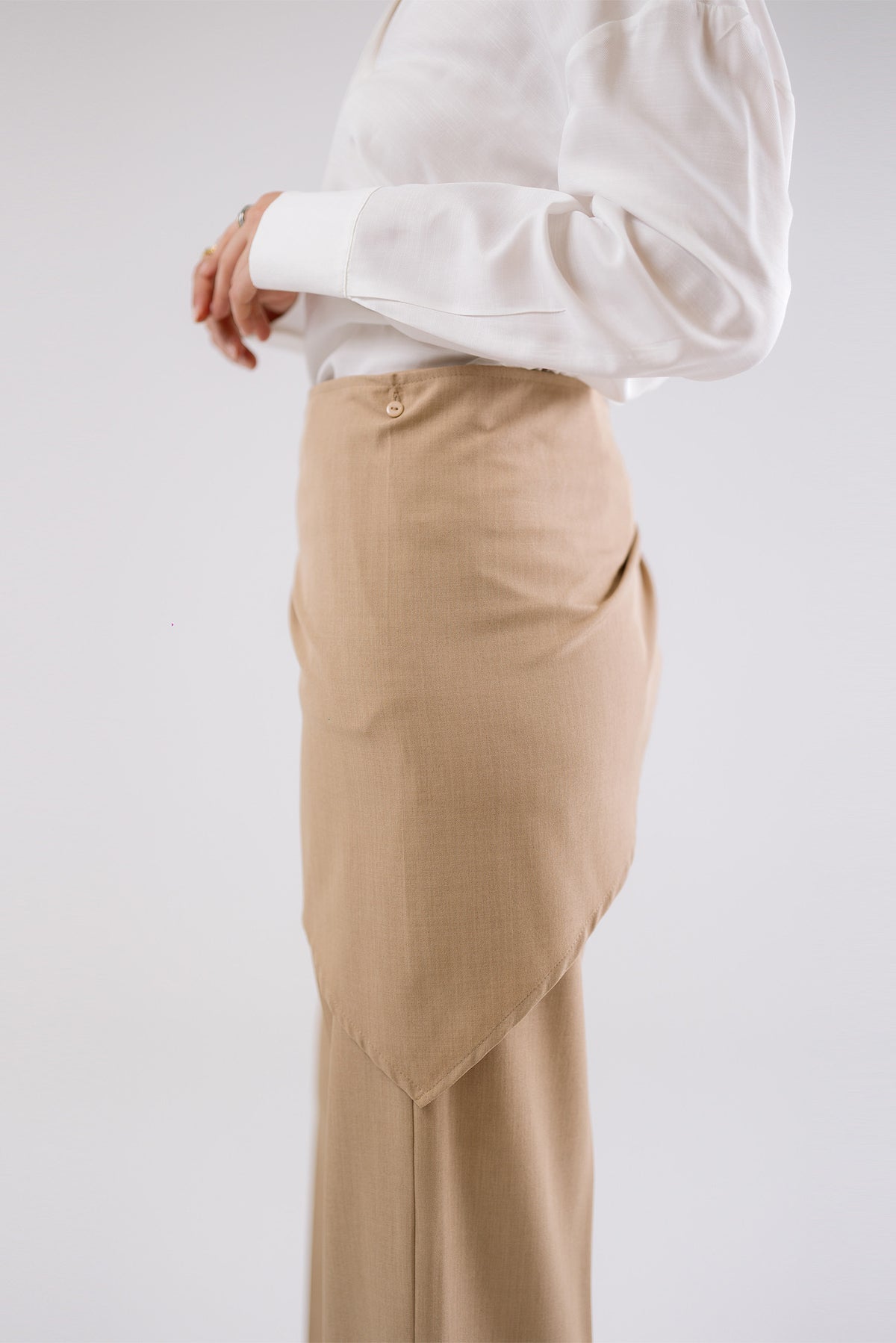 Full Length Wide Leg Trousers