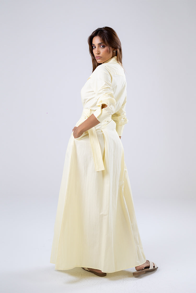 Belted Shirt Dress
