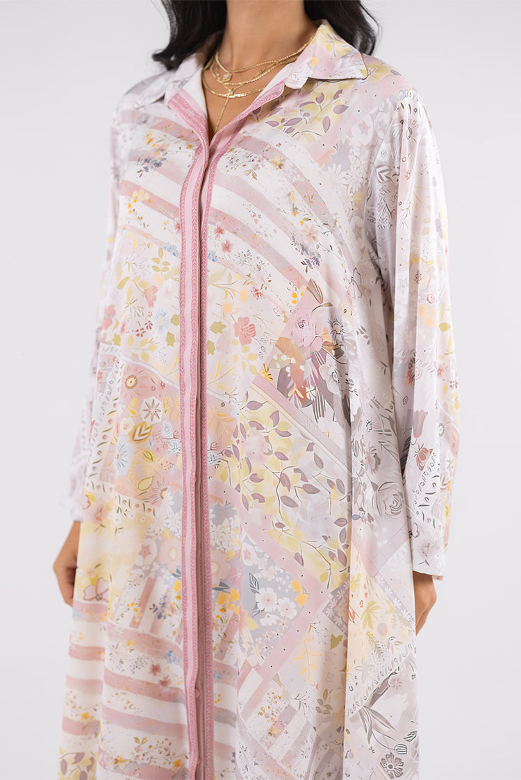 Pastel Patchwork Maxi  Dress