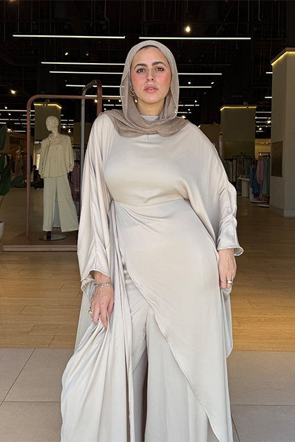 Draped Long Blouse
