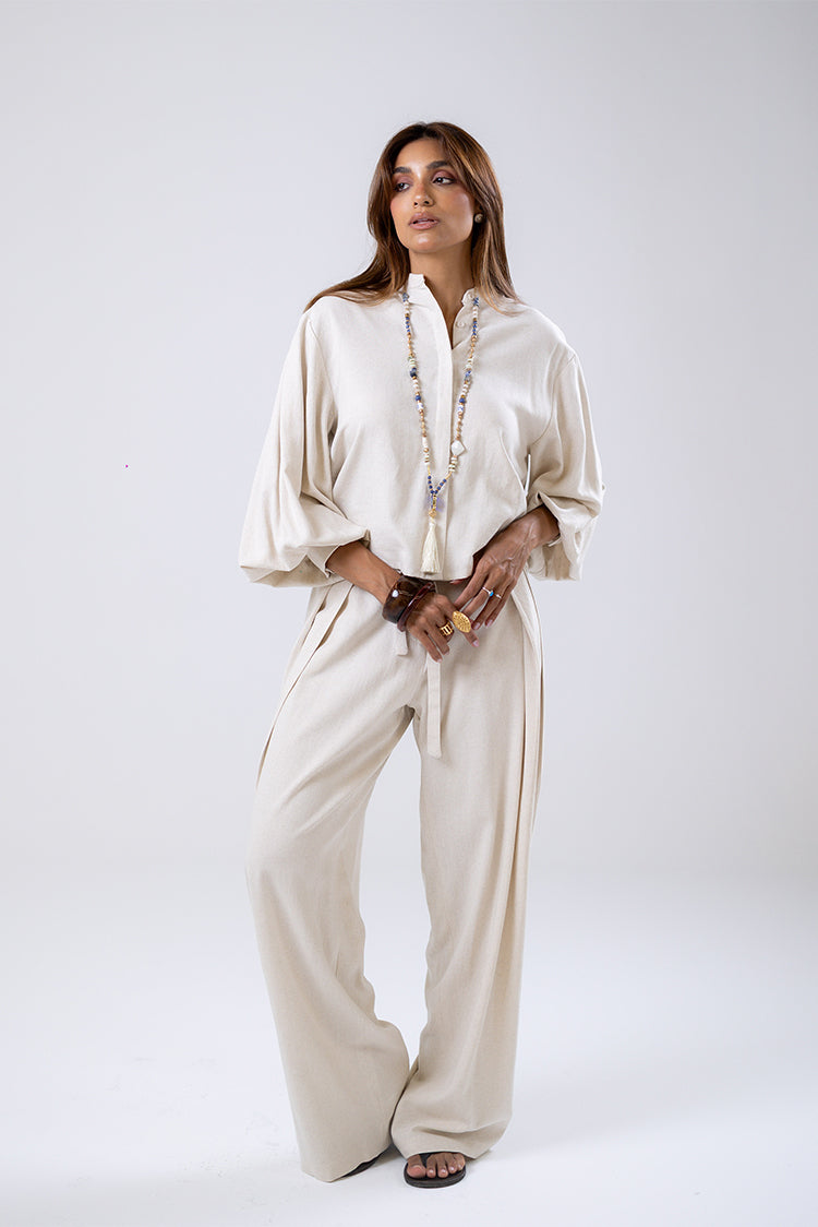 Relaxed Wide-Leg Pants