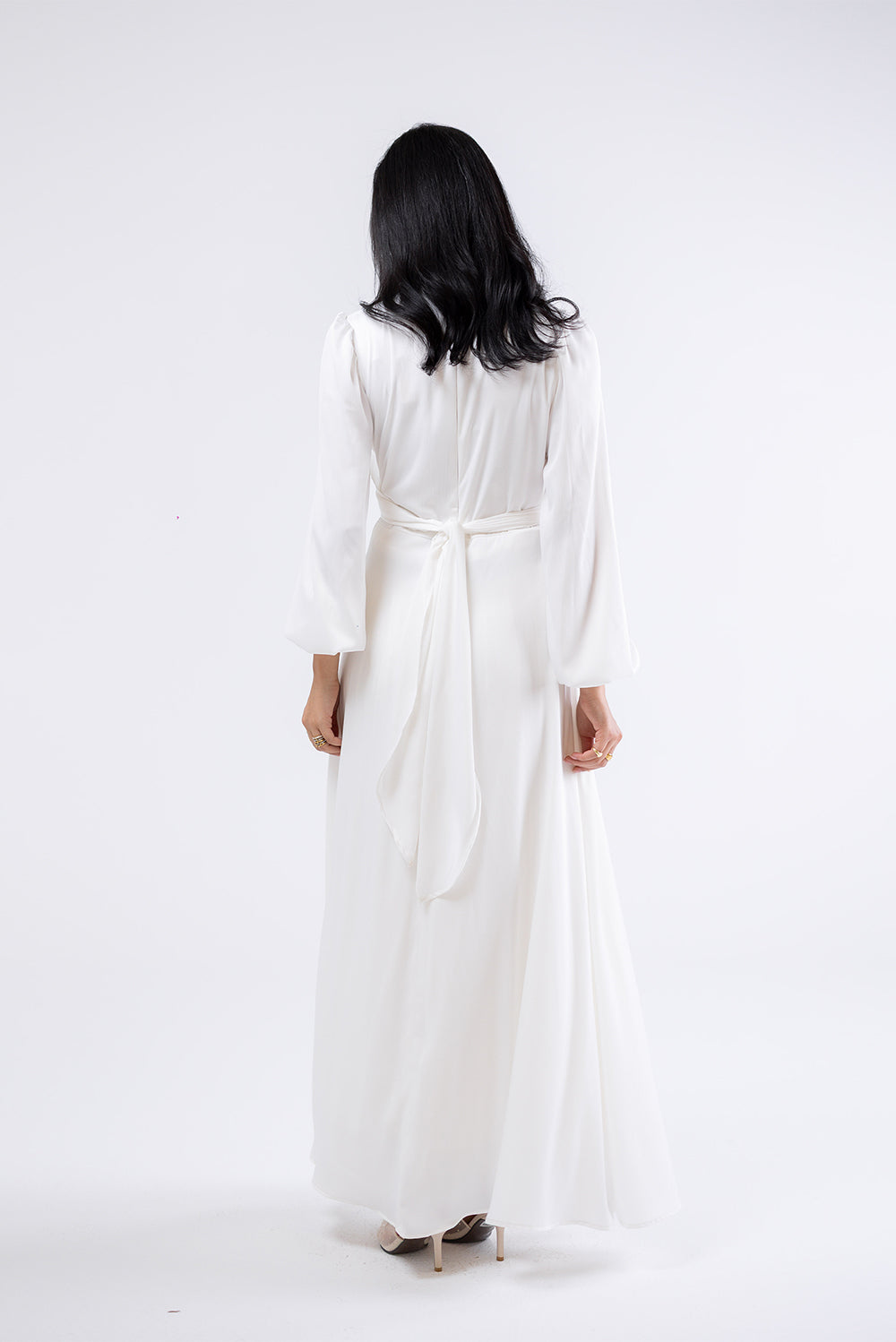 Midnight Drape Maxi Dress