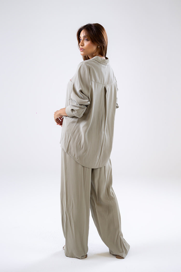 Wide-Leg Trousers
