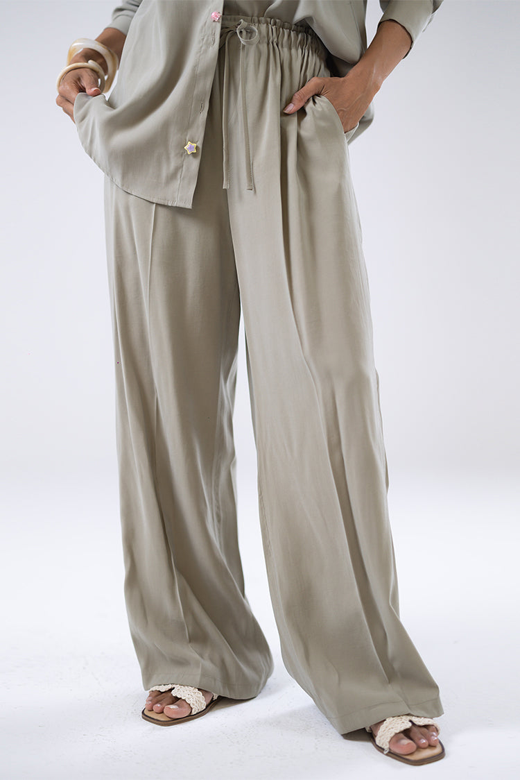 Wide-Leg Trousers