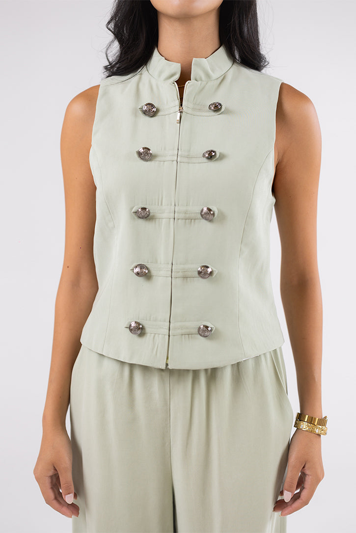 Double-Breasted Vest
