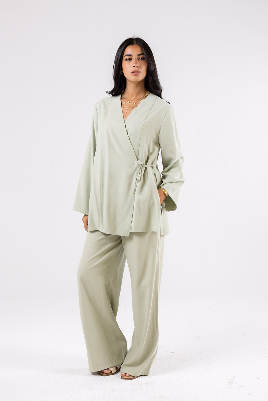 Sage Green Relaxed Top