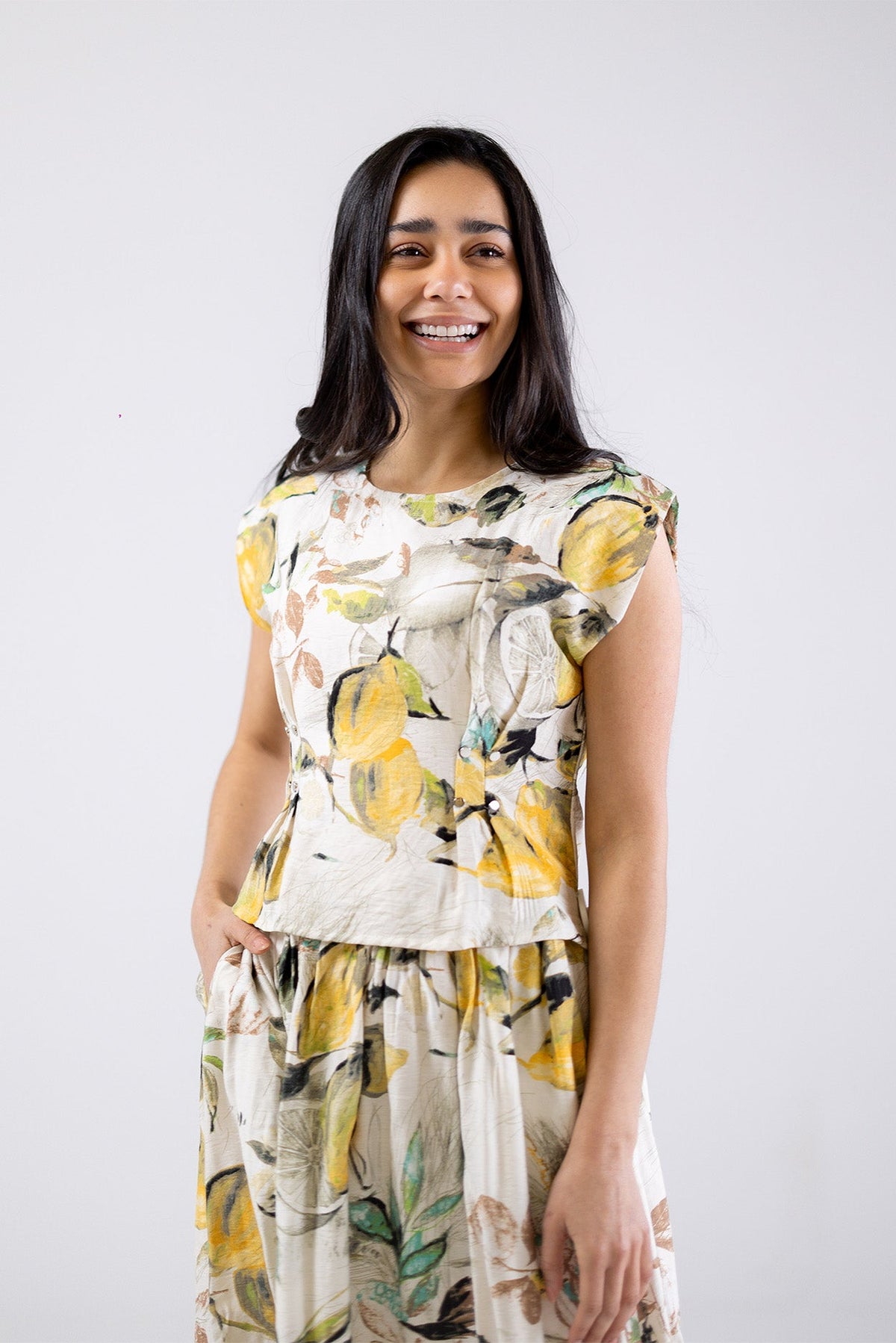 Lemon Garden Blouse