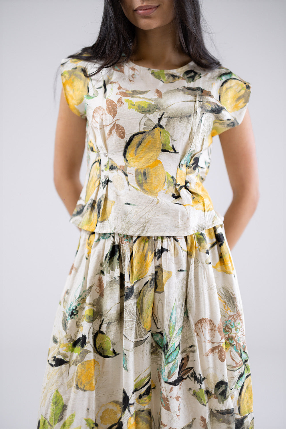 Lemon Garden Blouse