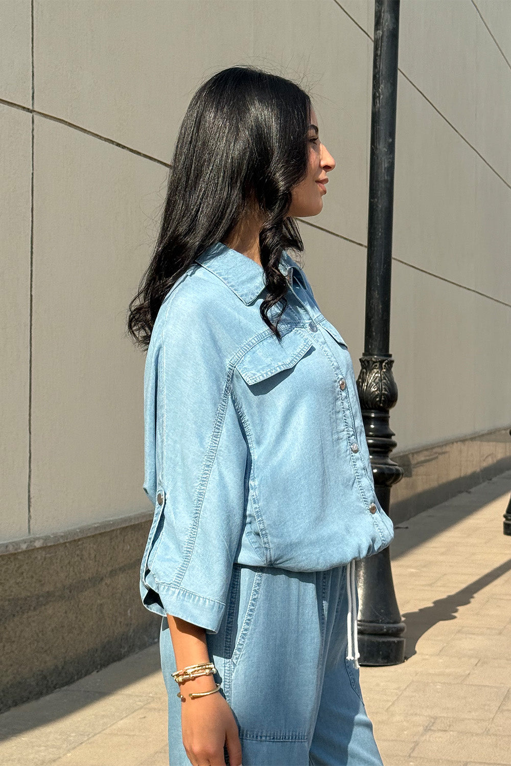Relaxed Denim Shirt