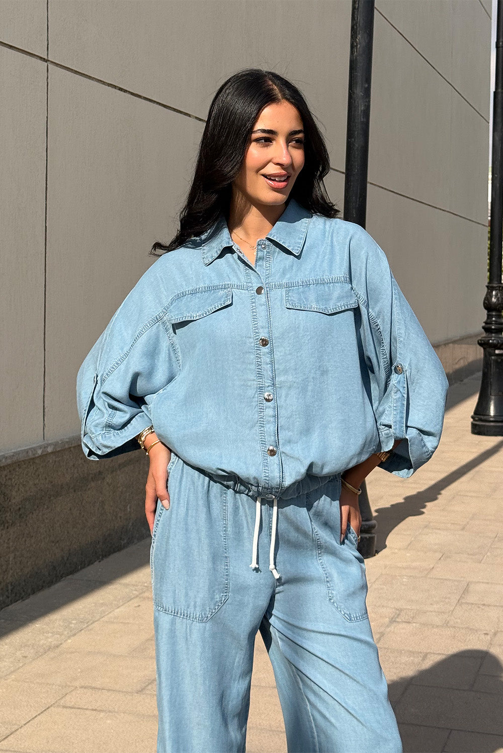 Relaxed Denim Shirt