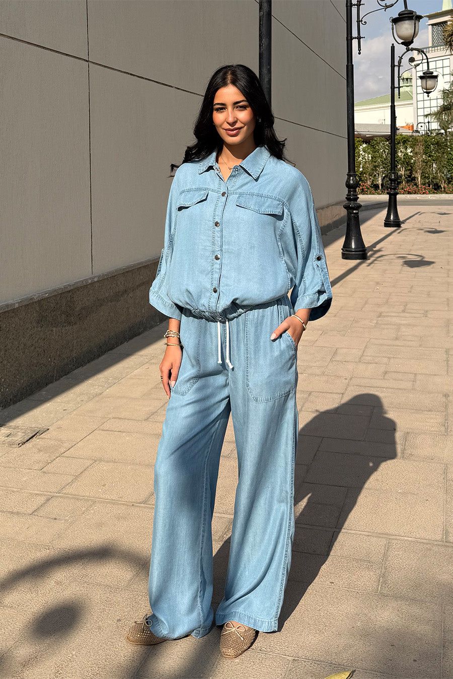 Relaxed Denim Shirt