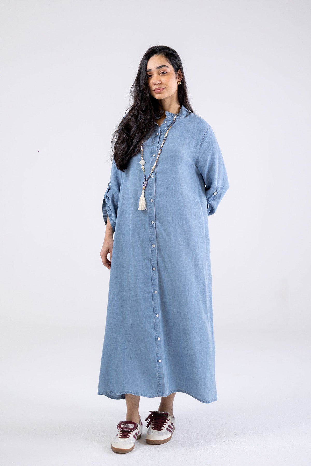 Denim Shirt Dress