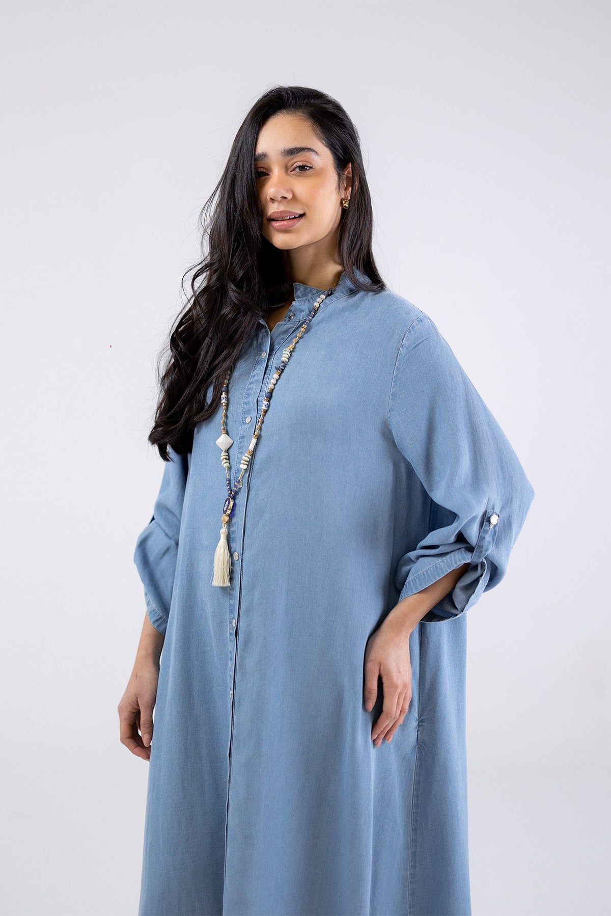 Denim Shirt Dress
