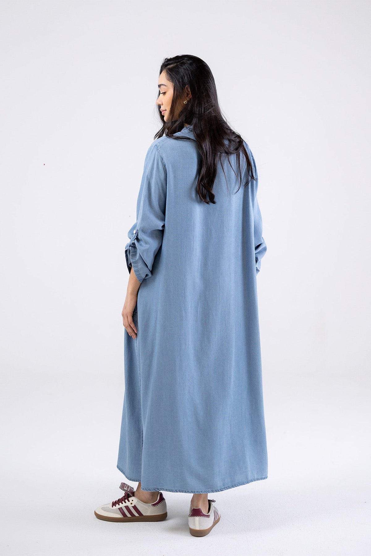 Denim Shirt Dress