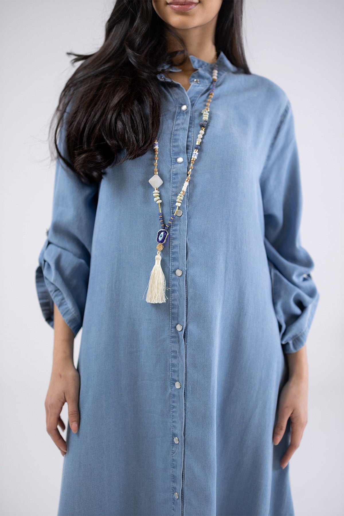 Denim Shirt Dress