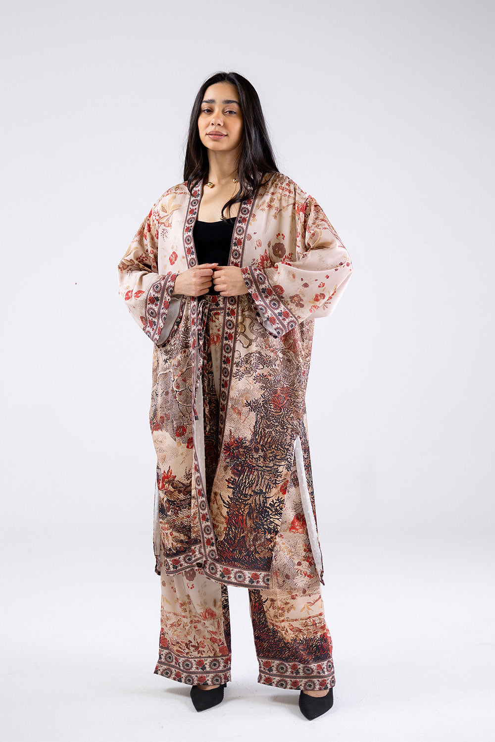 Printed Kimono