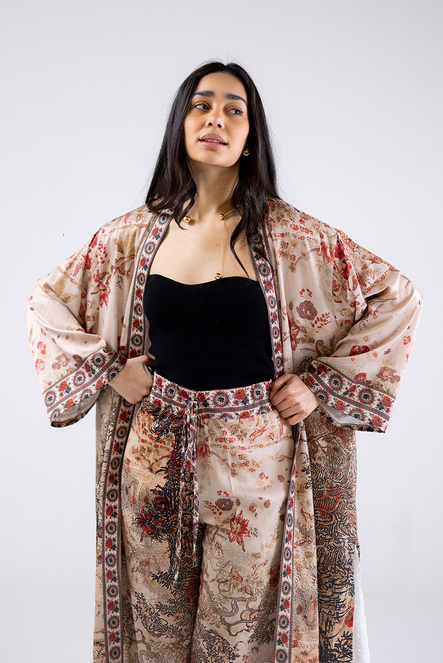 Printed Kimono