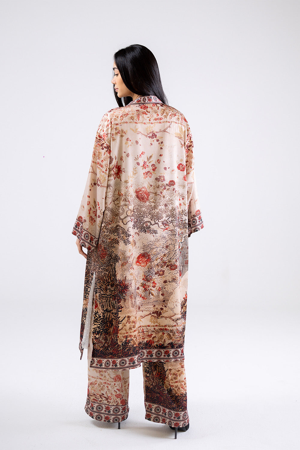 Printed Kimono