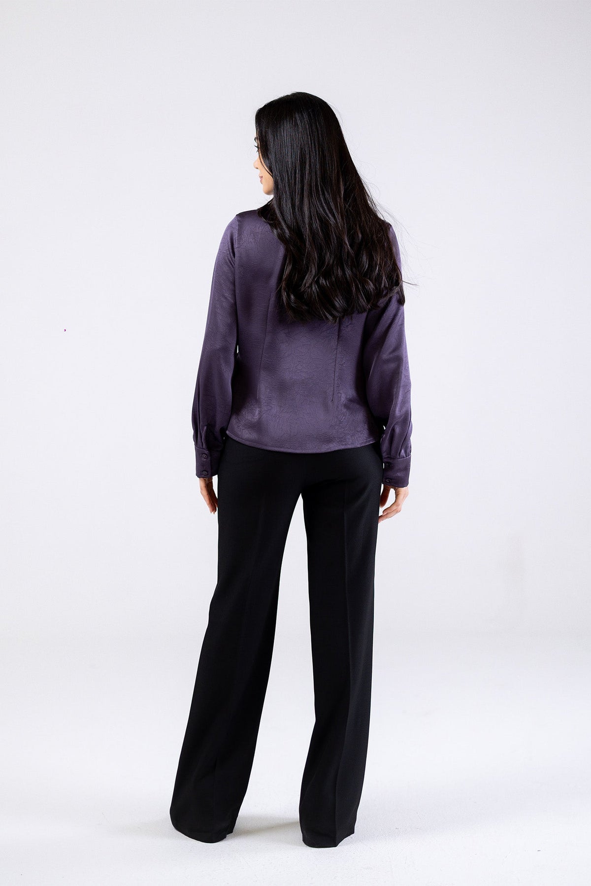 Soft Drape Satin Shirt
